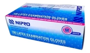 GUANTE DE EXAMEN TALLA M CAJAX100 NIPRO
