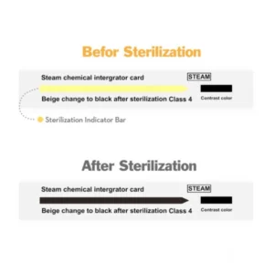 TIRAS INDICADOR QUIMICO A VAPOR CAJAX250 CLASE 4LARG REF 00800510 SURGIPLAST