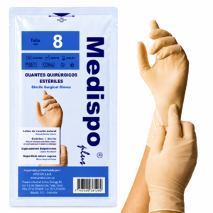 GUANTE ESTERIL #8.0 CAJAX50 PARES MEDISPO/PROTEX
