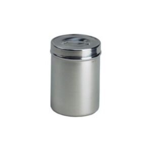 TARRO PARA ESTERILIZACION CON TAPA 1 LT C.H.