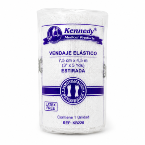 VENDA ELASTICA 3X5 BLANCA BOLSAX12 KENNEDY MEDICAL