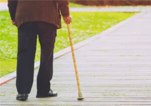 Baston De Movilidad 4 Patas Cromo Kp4202-22