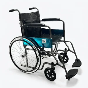 Silla De Ruedas Estandar En Acero Martillado Kbe-1462Ff-M23D Konfort Plus