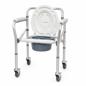Silla De Ruedas Para Baño Ref Kb225Cr-Al19 Konfort Plus