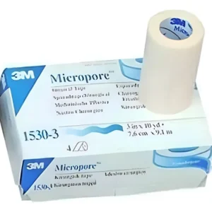 ESPARADRAPO MICROPORE 3'' BLANCO CAJAX4 3M 1530-3'
